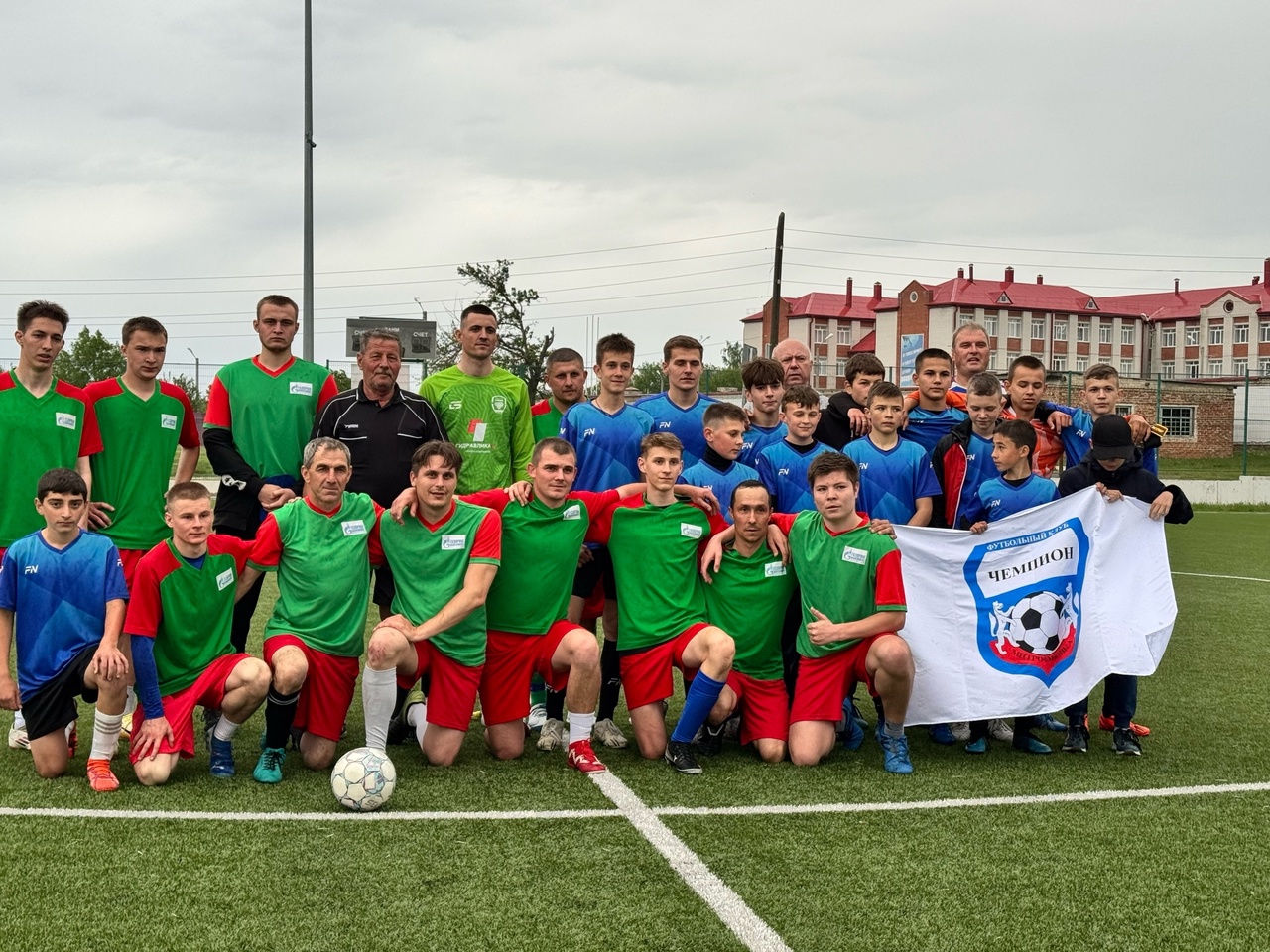 Победа💙🤍 Одерживаем победу над командой ФК &quot;Чемпион&quot;.